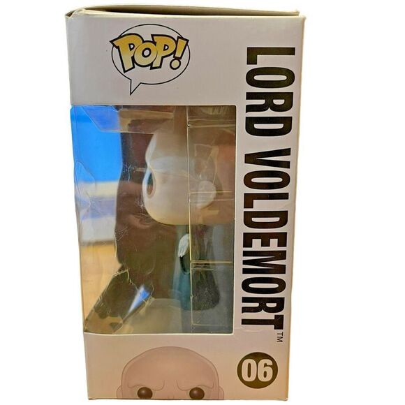 Funko Pop! Vinyl Figure Harry Potter 06 Lord Voldemort Box has Wear FM 150620 - Picture 6 of 13